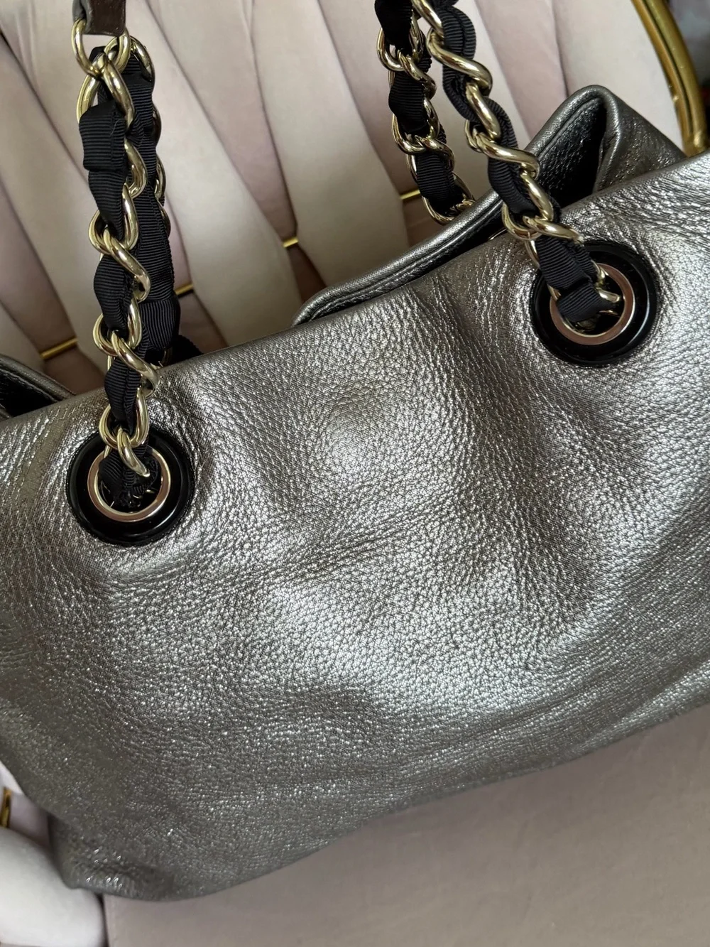 Kate Spade ♠️ Metallic Leather ⭐️THROWBACK⭐️ Shoulder Bag